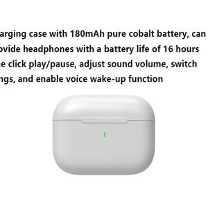 Wireless Earbud Charging Case - White